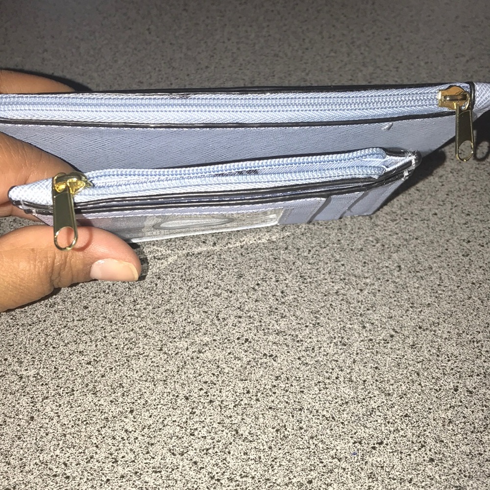Two Wallet Inserts In Light Blue - image 8